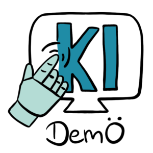 Logo des Projekts KI-DemÖ